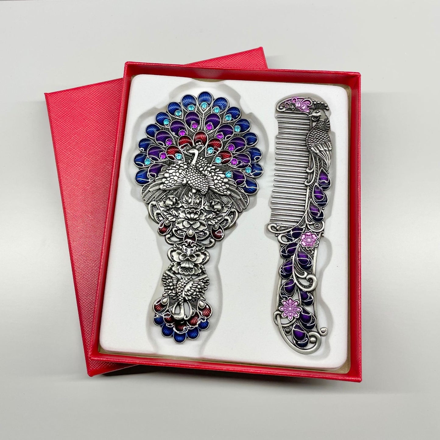 <π₯π₯NEWπ₯π₯> Fine makeup mirror comb Set - Select in Live