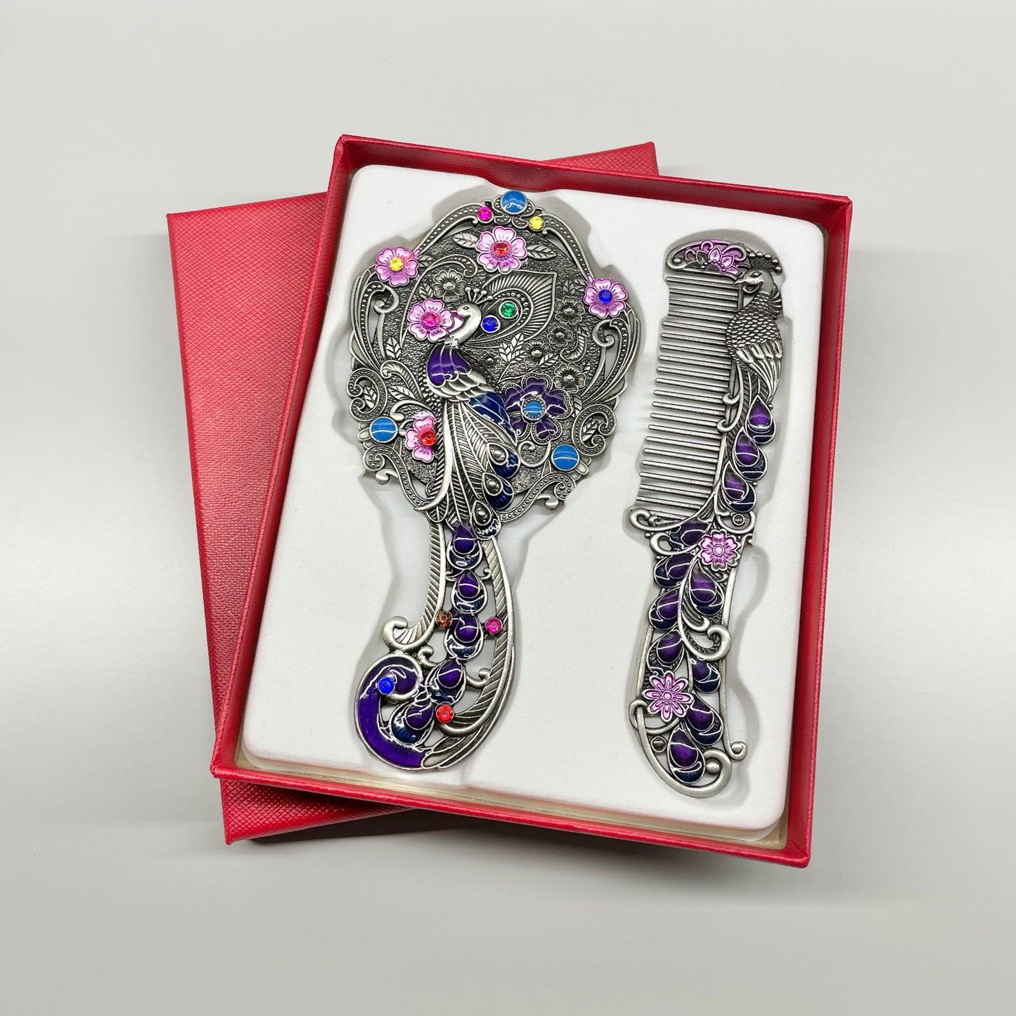 <π₯π₯NEWπ₯π₯> Fine makeup mirror comb Set - Select in Live