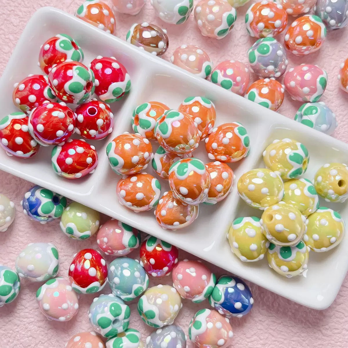 <π₯π₯NEWπ₯π₯> DIY Acrylic Beads Lucky Bags for Beadable Pen/Key Chain- Open in Live